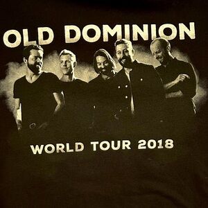 Old Dominion Black 2018 Tour T-Shirt